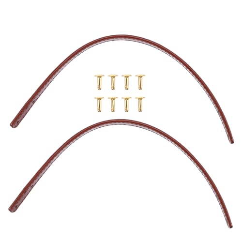 Dulcicasa ���U�[�n���h�o�b�O�X�g���b�v �����p ���x�b�g�t���A�ϋv���̂���PU���U�[�� ���|���Ή� �C���p�p�[�c (30X1.2cm,�R�[�q�[)