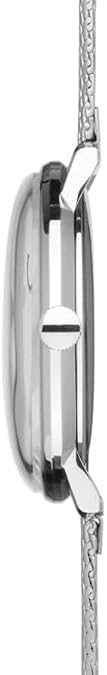 JUNGHANS Men's Max Bill Handaufzug Stainless Steel Mesh Band Automatic Analog Watch 27/3004.44