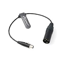 XLR-Cable-TA3F Original 3 Pin Mini XLR Female to 3 Pin XLR Male Cord for Sound Devices 744T Mixer Rode-X 30CM