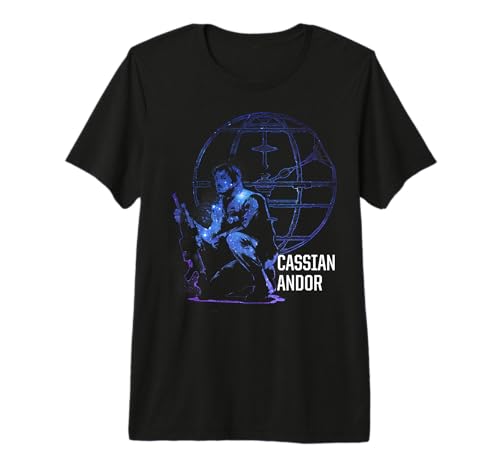 T-shirt Star Wars Rogue One Cassian Andor vêtement coton col rond mode geek science-fiction