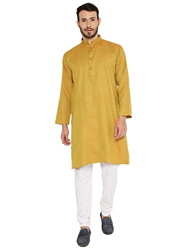 Image of Maharaja Pure Linen Premium Kurta Pyjama Set For Men