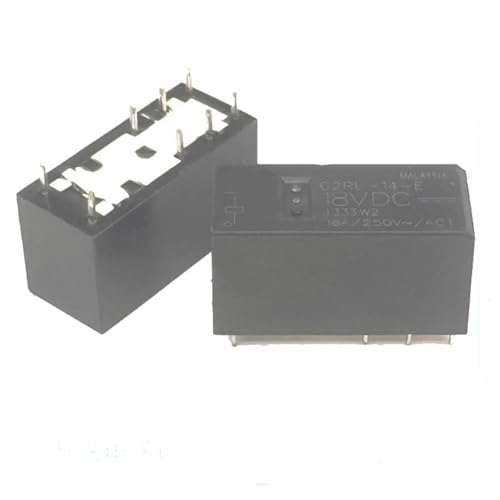 Relais G2RL-14-E 18V CC 16A haute capacité de commutation 8 pins