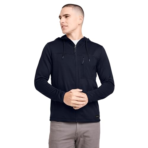 Jockey Outdoors Men's Casualwear Lightweight Grid Fleece