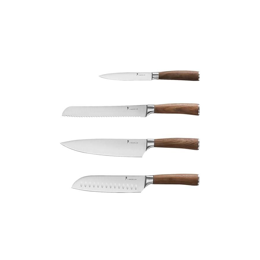 Natura-Series-4-PCS-Chef-Knife-Set-with-Gift-Box-Ultra-Sharp-Kitchen-Knives-with-Natural-Wooden-Handles kangdelun Natura Series 4 PCS Chef Knife Set with Gift Box, Ultra Sharp Kitchen Knives with Natural Wooden Handles