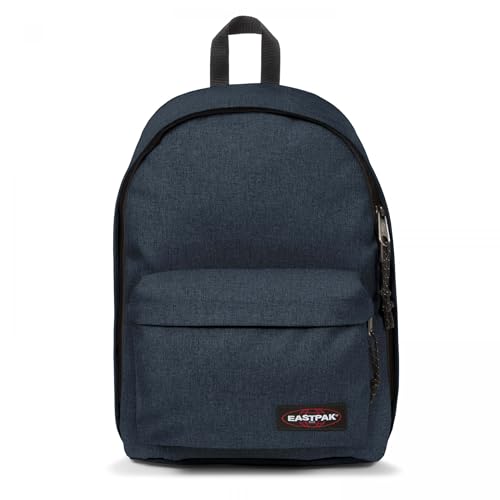 Image of EASTPAK Out Of Office - 31L Backpack with Dual Compartments, 14-inch Laptop Tablet Sleeve, Utility Pocket, Bottle Holder, Triple Denim