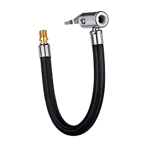 Adaptador de extensión de manguera de inflado de aire para neumáticos de coche, 30 cm, no desinflado