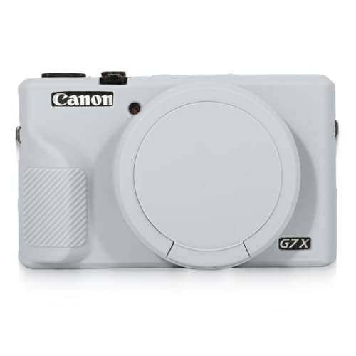 Funda de silicona para Canon PowerShot G7 X Mark III gris