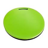 Drehscheibe Umsetzhilfe, 39 cm Transferhilfe für Ältere Und Behinderte Patienten mit 150 kg Tragkraft Grün Drehbare Transferplatte mit Griffloch für Häuslichen Pflege Mobility Aid Transfer Disc