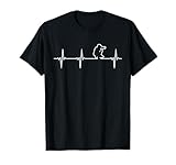 Fotograf Herzschlag Lustiges Fotografen Kamera Fotografie T-Shirt