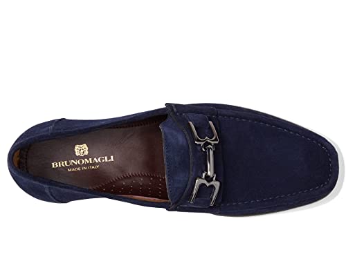 Image of Bruno Magli Men's Trieste Loafers, Leather Shoes, Slip-On Dress Shoes