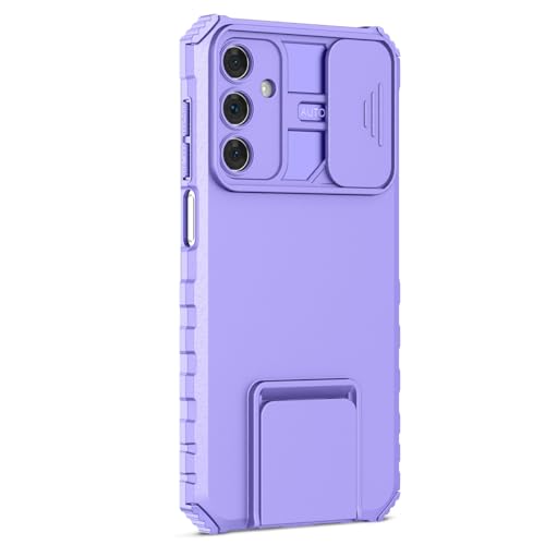 Coque Galaxy A15 violette avec support vidéo et vitre blindée - 6