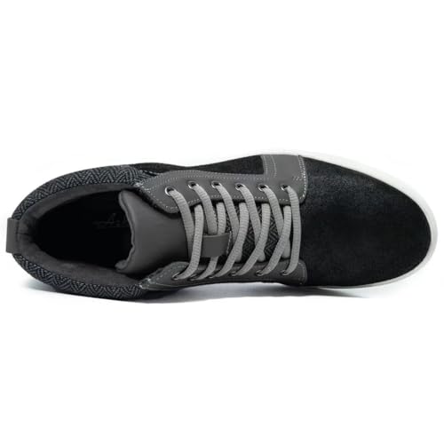 Image of Arkbird Casual Sneaker Boots, High-Top Sneakers Lace-up Leather Chukka Shoes for Men