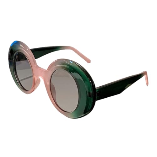 Lunettes de soleil rondes anti-éblouissement pour femme style vintage chic