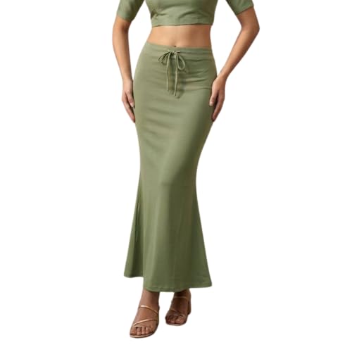 Image of Women's Saree Shapewear - Slim Fit Stretchable Petticoat for Sarees | Comfortable Waistband | Body Shaping Underskirt