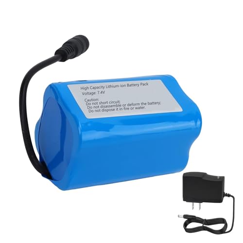 USDTOROAD RC Boat Battery 7.4V 7000mAh Lithium Pack