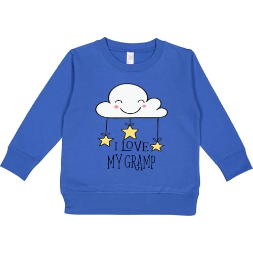 inktastic I Love My Gramp Cute Kawaii Cloud Toddler Sweatshirt 3T Royal 435a0
