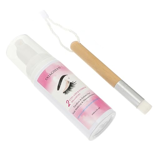 Ipetboom Mousse Limpiador De Pestañas Eliminación Agente De Mudanzas Ceja Desmaquillador Ojos Desmaquillador De Rímel Limpiador De Rímel Champú De Rímel El Plastico