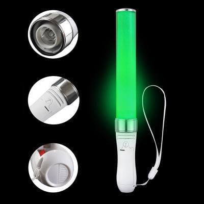 15-Color Star Light Stick DMX Remote Control Fluorescent Concert Electroplating Luminous Party Decorations for Christmas Easter