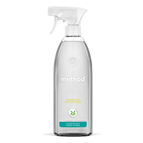Method Daily Shower Spray Cleaner, Eucalyptus Mint, For Showers, Tile, Fixtures, Glass and Tubs, fl 28 oz (Pack of 1) Cover