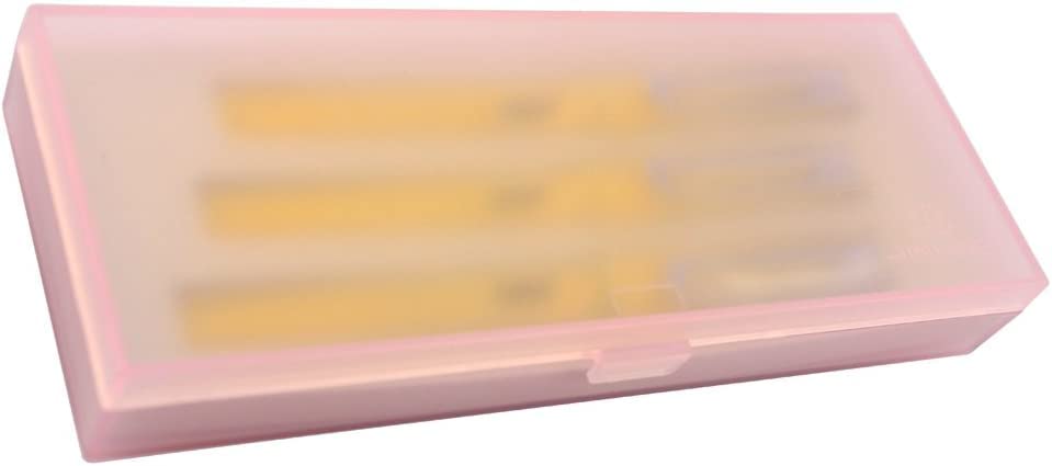 Stifte, Gelschreiber, Kugelschreiber, 3 Stück Kunststoffstifte, 1 Stück Füllfederhalter, 1 Stück feine Feder und 1 Stück Tintenroller mit Stiftbox – Gelb (Farbe: einzigartige Farbe)