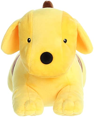 Image of Aurora® Playful Spot™ Stuffed Animal - Childhood Nostalgia - Lasting Companionship - Yellow 13 Inches