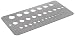 Huot 12250 Drill Bit Gauge for Fractional Sizes 1/16" to 1/2" in 1/64" Increments