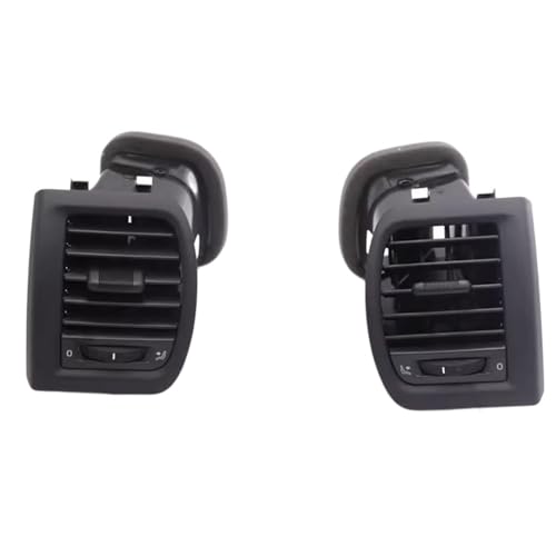 Buse d'air de tableau de bord premium noire pour Skoda Fabia 2 et Roomster OEM 5J0820951E