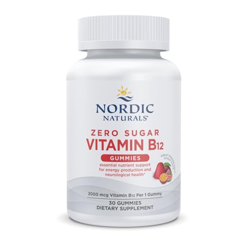 Nordic Naturals B12 Gummies - 2000mcg - Zero Sugar - 30 Gummies - image 1