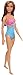 Barbie Doll, Brunette, Wearing Swimsuit, for Kids 3 to 7 Years Old