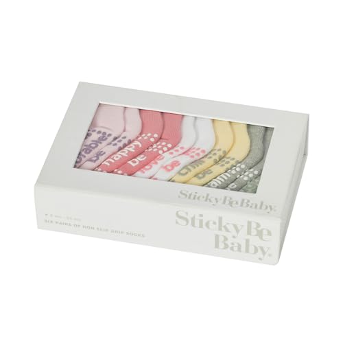 Image of Sticky Be Socks Baby Box 6 Pack
