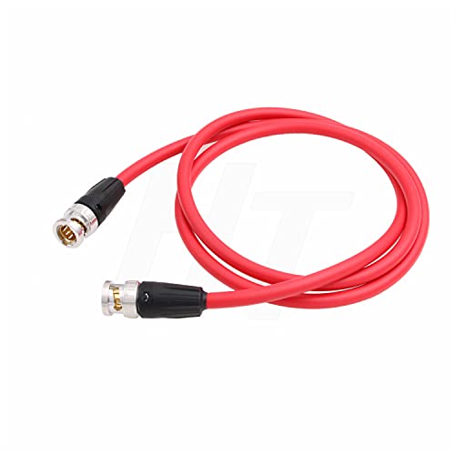 Hangton 12G 4K 60P SDI BNC 75Ω Coaxial Video Cable Canare LV-61S for Blackmagic Decimator Komodo Alexa Atomos Broadcast Camera Monitor (5m - Image 4