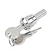 Toolbox Lock with Keys, Tool Box Lock Replacement, Iron Cabinet Insert Linkage Drawer Lock Set 180° Rotation Unlocking, Tool Box Lock for Storage Compartment Door