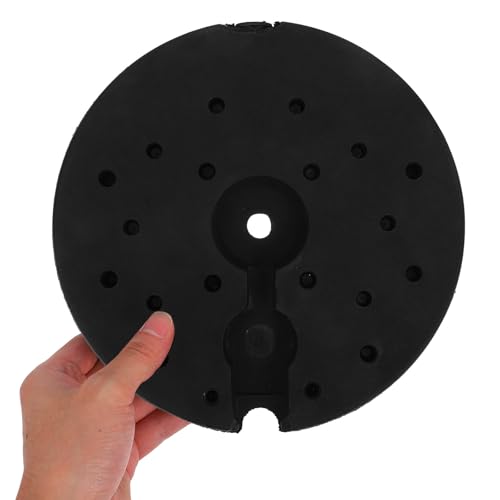 Base para lámpara de plástico de 240mm con diseño redondeado para accesorios de luz 3
