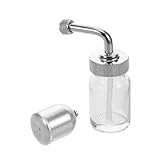 Conception transparente : matériau transparent permet aux utilisateurs de surveiller facilement de pigments, garantissant des recharges , des conteneurs d'aérographe, un distributeur pour aérographe