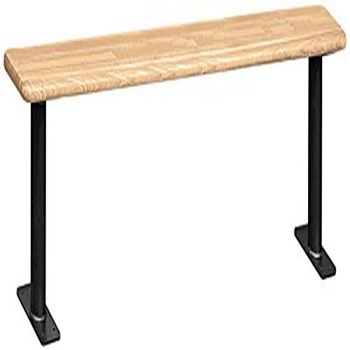Salsbury 84-Inch Wood Locker Bench Light Finish