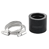 NIBBI Motorcycle Carburetor Intake Manifold,Interface Glue Intake Manifold Rubber, 33mm Carb Manifold Spare Part For Dirt Bike ATV Go Kart Motorcross (33mm)
