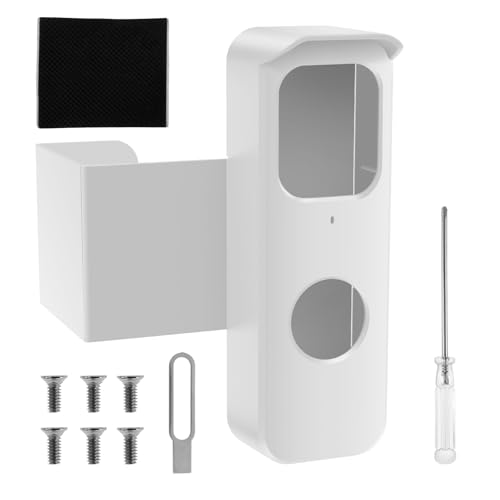 WhSunVo Video Doorbell Mount No Drill Doorbell Mounting Bracket Theft Wireless Doorbell Door Holder Bracket Camera Doorbell Mount Doorbell Bracket Holder for Doorbell