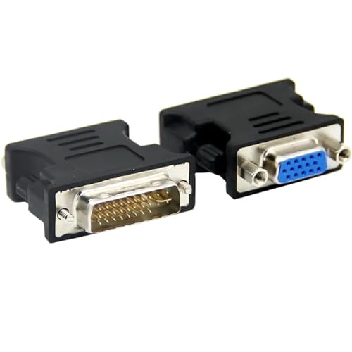 Adaptador DVI a VGA Solución Espacio Reducido Conector 24+5 Pines para PC Portátil 3