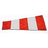 USA Made 18 X 60 High Visability Orange and White Replacement Windsock