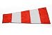 Airport Windsock Corporation 18" X 60" Orange and White Replacement Windsock 100% USA Made