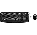 HP 300 Kit Mouse e Tastiera Wireless, Nero, Qwerty Spagnolo
