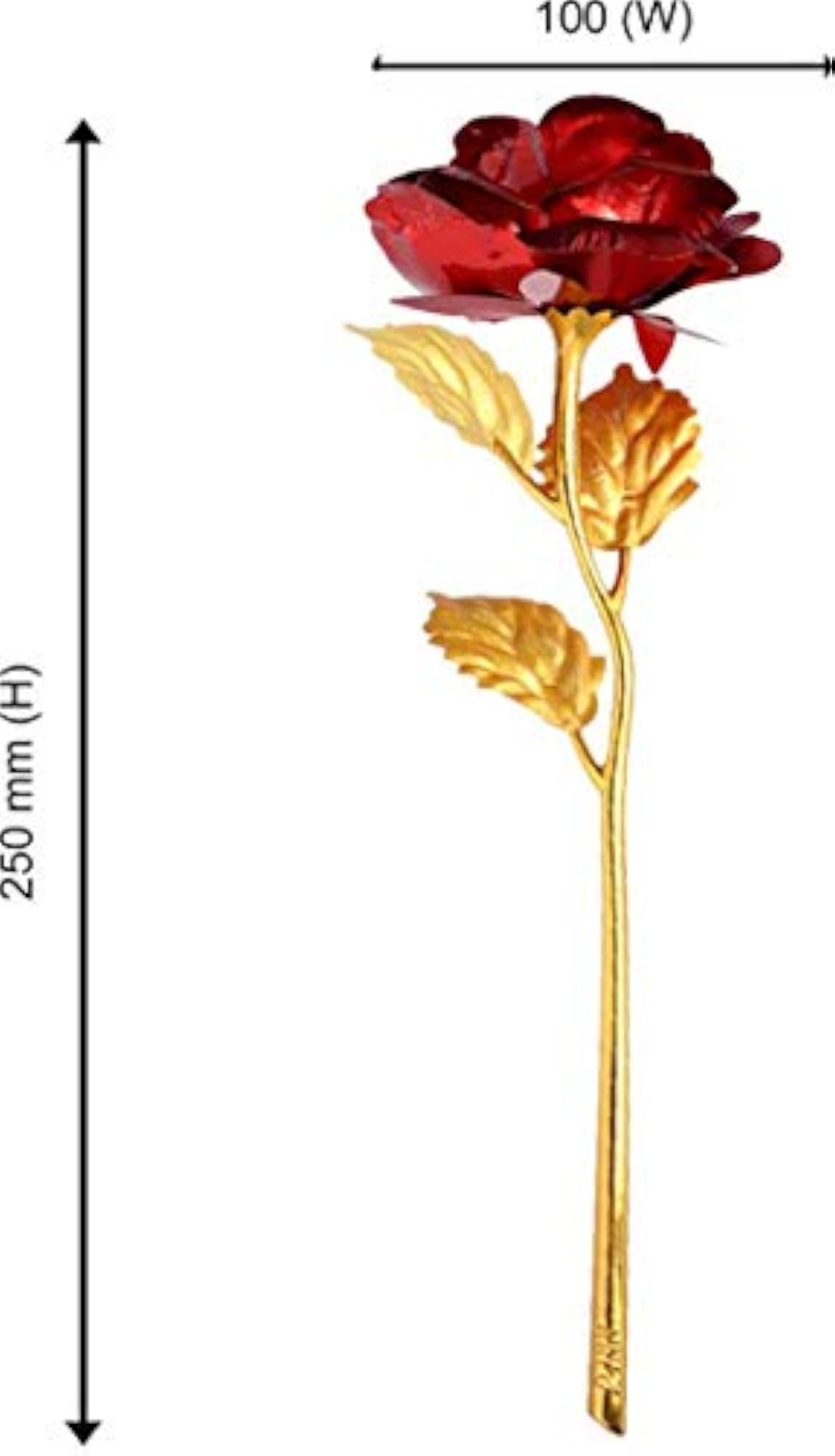 Artificial Flowers (Red, 1 Piece)
