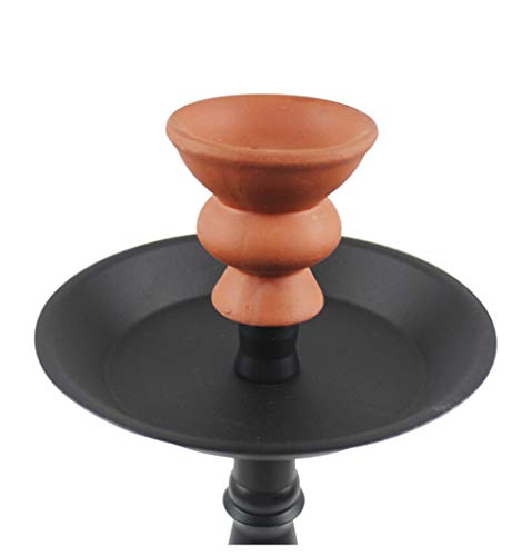 HCDMRE Arab Luxury Extreme Serie 017: 17"Schlauch Shisha Combo Kit Set, Shisha Pipe Acryl Basismetall Material Rauchen Wasserpfeife Bong – Bild 3