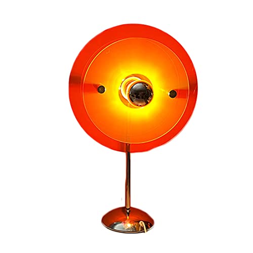 Lampe de Table Vintage Lampe de Chevet projecteur projecteur Base en métal Simple E27 Lampes de Chevet pour Salon Chambre Fond Mur lumières de Couleur pour...