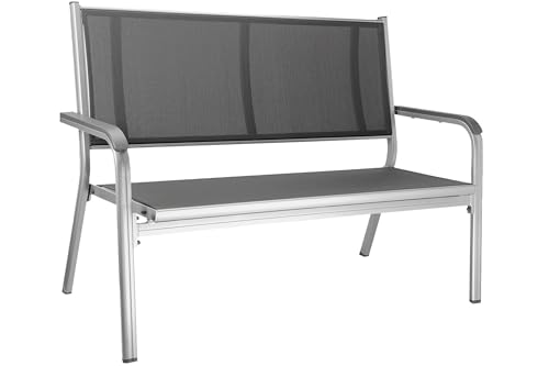 Kettler, 2er Bank, silber/anthrazit