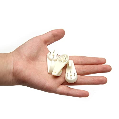 Image of Nails for Hanging Pictures,Picture Hooks Hardwall Hanger for Hardware, Fasteners & Hooks Wall Mount Non-Mark Hook Picture Photo Frame Hangers(30pcs,40*20mm)