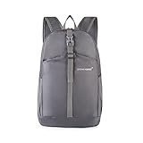 SPORTARC Mochila para bicicleta, 8 L, color gris, mochila de hidratación para ciclismo, senderismo, camping, correr, bolsa de agua