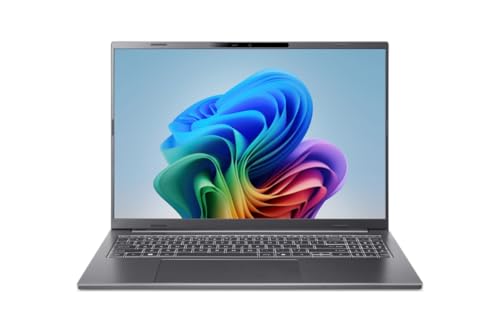 Acer Aspire 16 AI Copilot+ PC Laptop | 16" WUXGA 120Hz Touch Display | AMD Ryzen AI 9 365 Processor with up to 50 NPU Tops | 32GB LPDDR5X | 1TB PCIe Gen 4 SSD | Wi-Fi 6E | A16-61MT-R3WU by Acer - Used condition - CA$1524.34