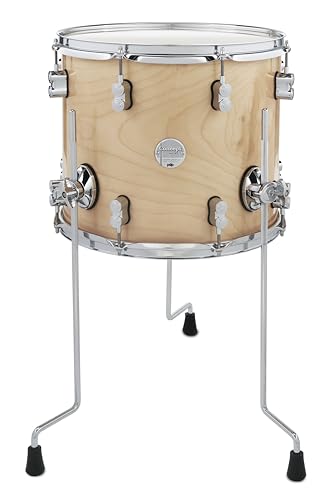 PDP Concept Maple 12x14 Floor Tom Natural Lacquer with Chrome Hardware