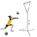 LIAUHO Volleyball Training Equipment, Spike Trainer, Adjustable Height Setter Training Equipment, for Indoor and Outdoor Setter Practice, Serving, Spiking, Gym, Playground, Beach (Black and Red)